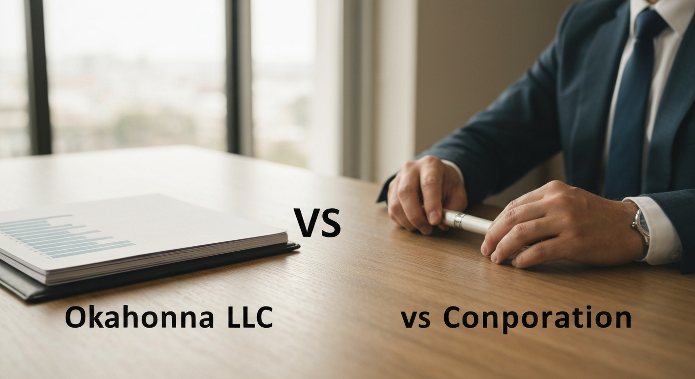 Oklahoma LLC vs Corporation comparison